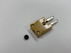 Photo5: Color in ASTM E230 [former ANSI]　Miniature Thermocouple Plug