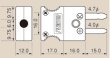 Photo1: Color in ASTM E230 [former ANSI]　Standard Thermocouple Plug (1)