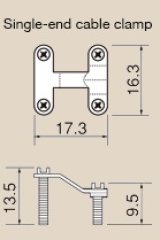 Photo: Single-end cable clamp　NDC-MS